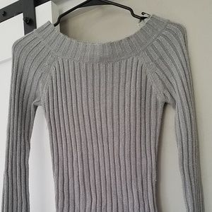 Festive Silver Sweater